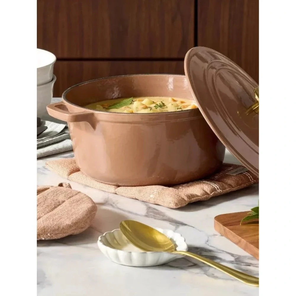 Scalloped‎ Edge Stoneware Spoon Rest - Hearth & Hand Magnolia
